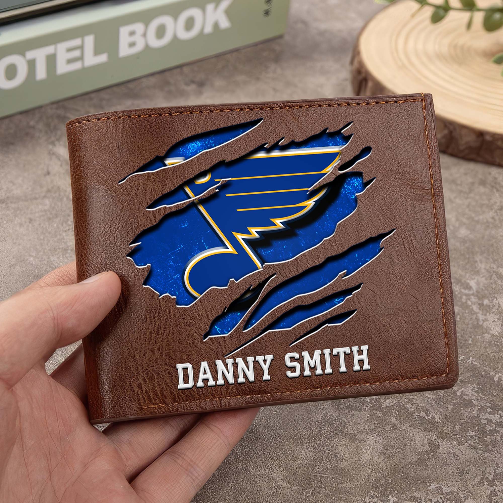 Sportswearmerch Seattle Kraken NHL Folded Wallet For Fan