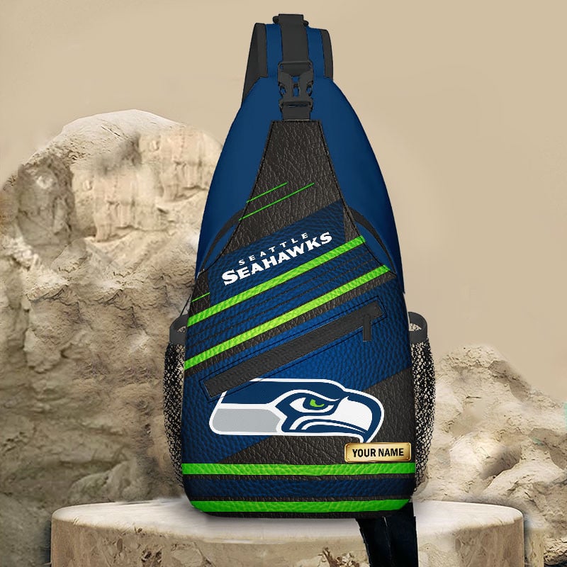 Sportswearmerch Seattle Seahawks NFL Personalized Sling Bag For Fan