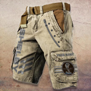 Sportswearmerch Shelby Car Denim Shorts For Fan