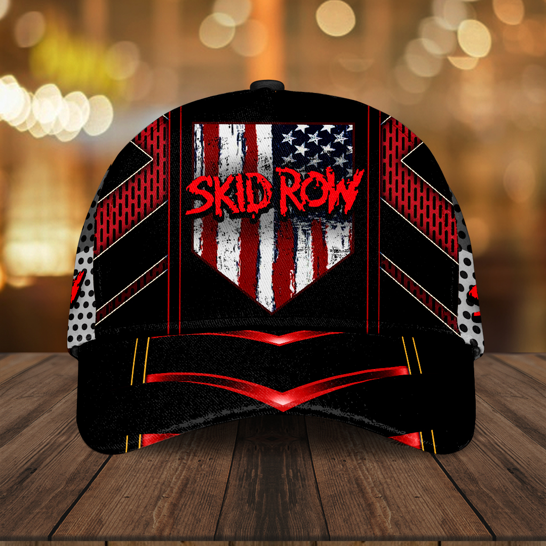 Sportswearmerch Skid Row Music Classic Cap Gift For Fan