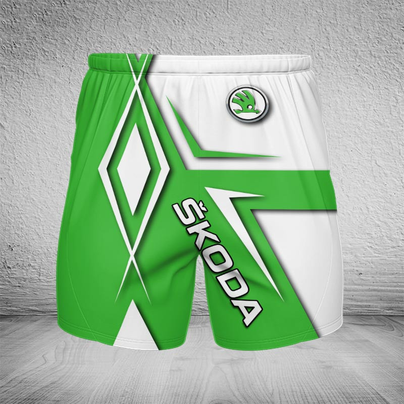 Sportswearmerch Skoda Car Short Pant For Fan