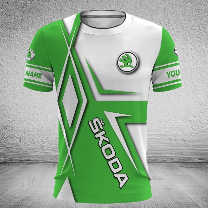 Sportswearmerch Skoda Car T-shirt For Fan