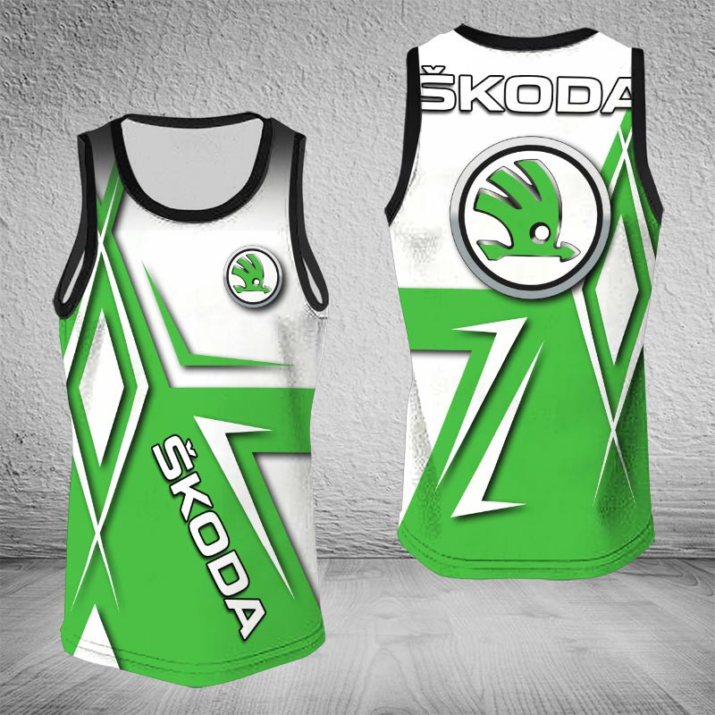 Sportswearmerch Skoda Car Tanktop For Fan