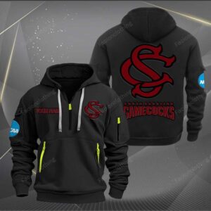 Sportswearmerch South Carolina Gamecocks NCAA Baseball NCAA Personalized Half Zip Hoodie For Fan