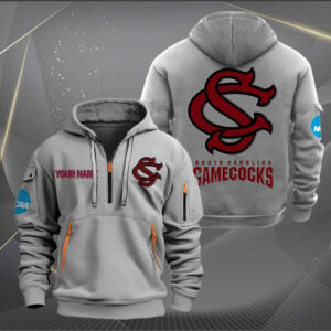 Sportswearmerch South Carolina Gamecocks NCAA Baseball NCAA Personalized Half Zip Hoodie For Fan