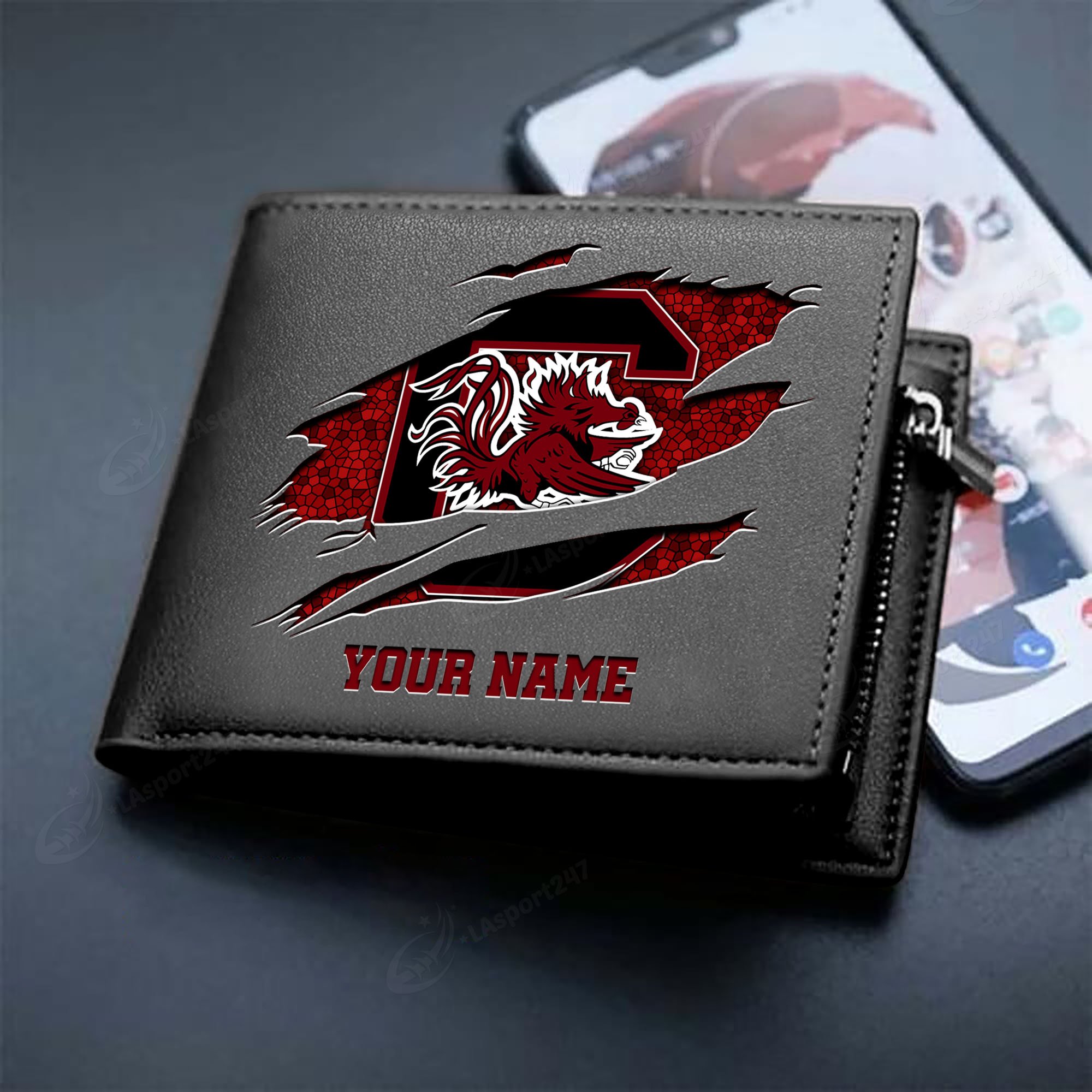 Sportswearmerch South Carolina Gamecocks NCAA Men Wallet For Fan