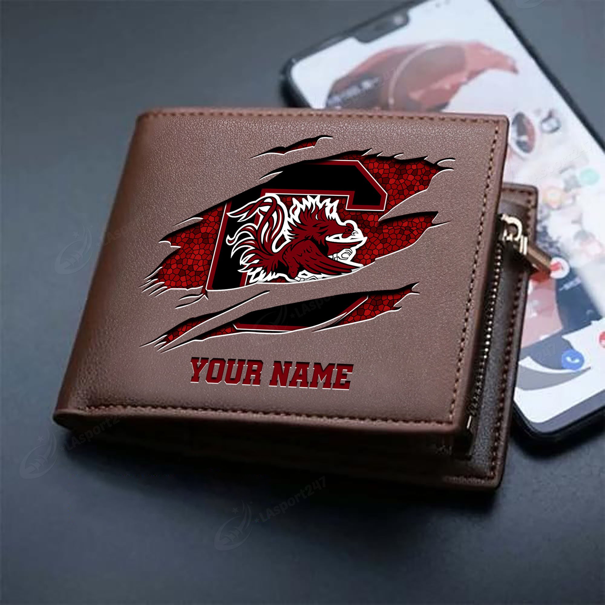 Sportswearmerch South Carolina Gamecocks NCAA Men Wallet For Fan