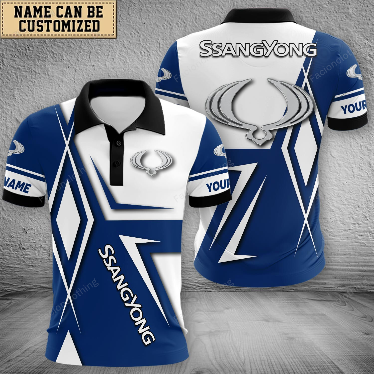 Sportswearmerch SsangYong Motorcycle Polo Shirt For Fan