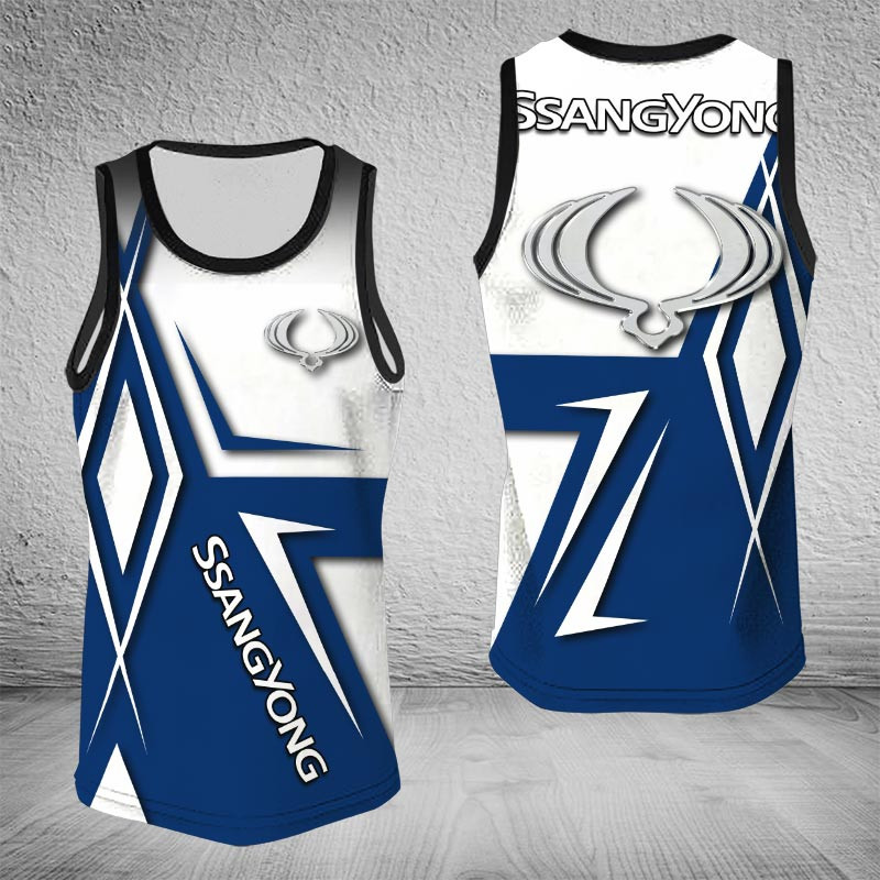 Sportswearmerch SsangYong MotorcycleTanktop For Fan
