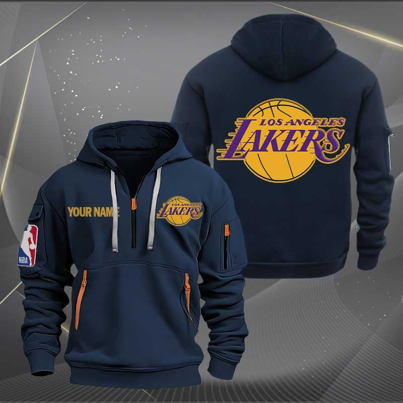 Sportswearmerch St. Louis Blues NHL Half Zip Hoodie For Fan