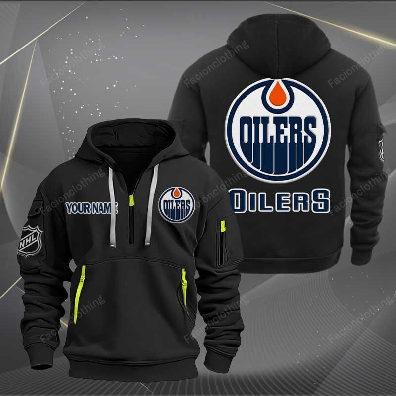 Sportswearmerch St. Louis Blues NHL Half Zip Hoodie For Fan