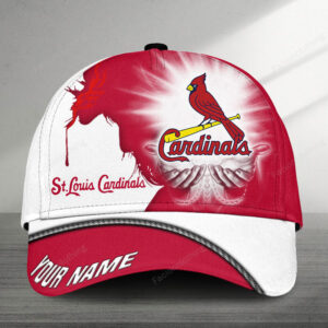 Sportswearmerch St. Louis Cardinals MLB Personalized Cap For Fan