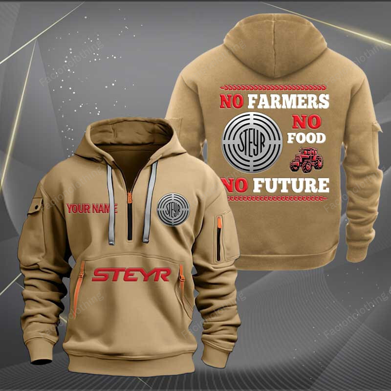 Sportswearmerch Steyr Car Personalized Half Zip Hoodie For Fan