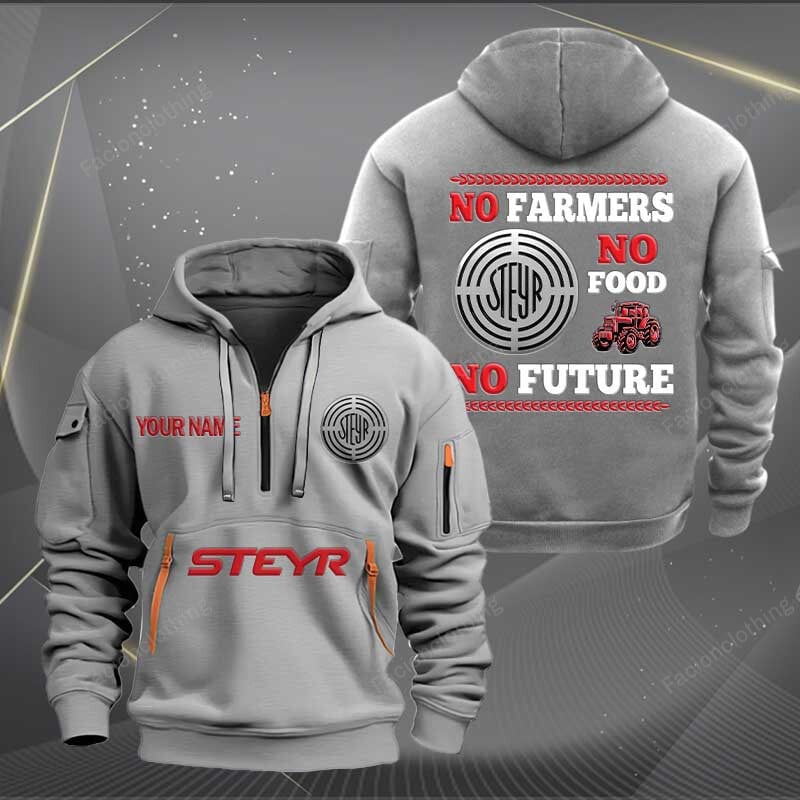 Sportswearmerch Steyr Car Personalized Half Zip Hoodie For Fan