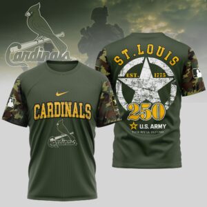 Sportswearmerch St.Louis Cardinals MLB Personalized T-shirt For Fan