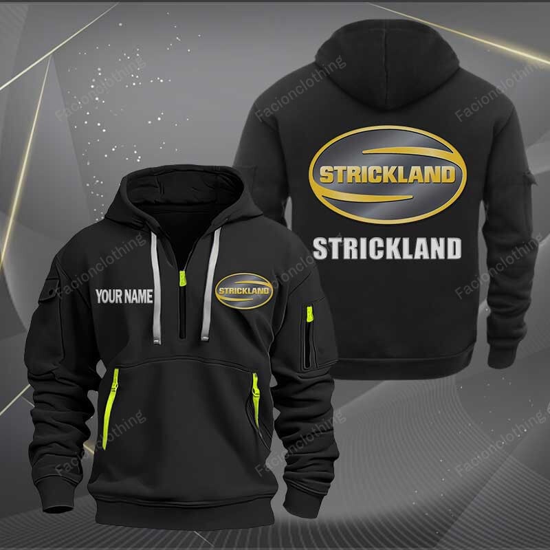 Sportswearmerch Strickland Car Personalized Half Zip Hoodie For Fan