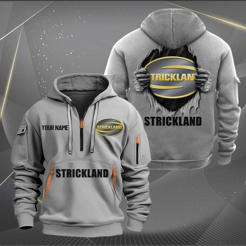 Sportswearmerch Strickland Car Personalized Half Zip Hoodie For Fan