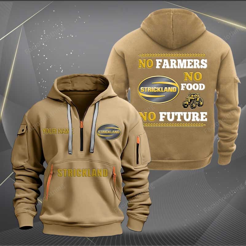 Sportswearmerch Strickland Car Personalized Half Zip Hoodie For Fan