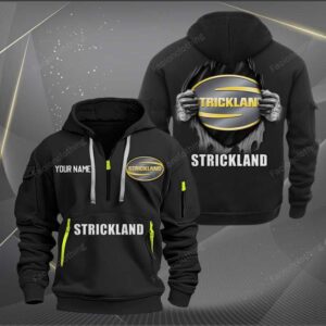 Sportswearmerch Strickland Car Personalized Half Zip Hoodie For Fan
