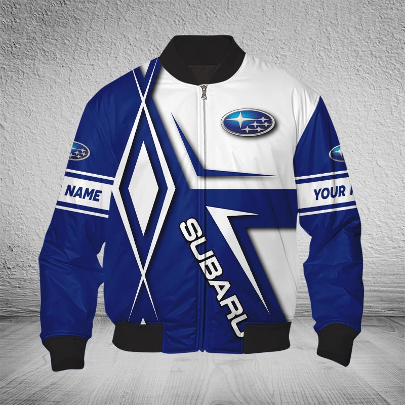 Sportswearmerch Subaru Car Bomber Jacket For Fan