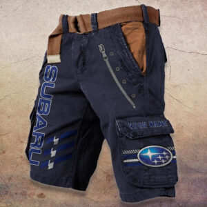 Sportswearmerch Subaru Car Denim Shorts For Fan