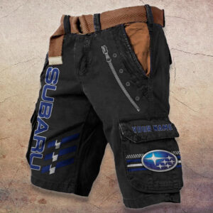 Sportswearmerch Subaru Car Denim Shorts For Fan