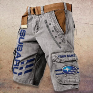 Sportswearmerch Subaru Car Denim Shorts For Fan