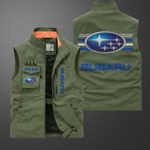 Sportswearmerch Subaru Car Pocket Vest For Fan