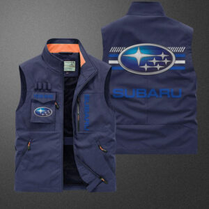 Sportswearmerch Subaru Car Pocket Vest For Fan
