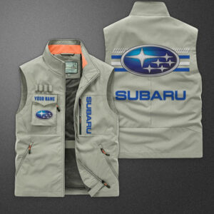 Sportswearmerch Subaru Car Pocket Vest For Fan