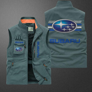 Sportswearmerch Subaru Car Pocket Vest For Fan