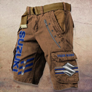Sportswearmerch Suzuki Car Denim Shorts For Fan