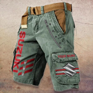 Sportswearmerch Suzuki Car Denim Shorts For Fan