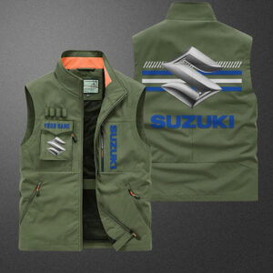 Sportswearmerch Suzuki Car Pocket Vest For Fan