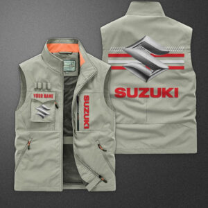 Sportswearmerch Suzuki Car Pocket Vest For Fan