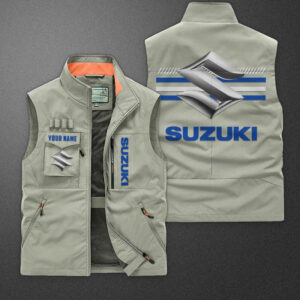 Sportswearmerch Suzuki Car Pocket Vest For Fan