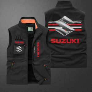 Sportswearmerch Suzuki Car Pocket Vest For Fan