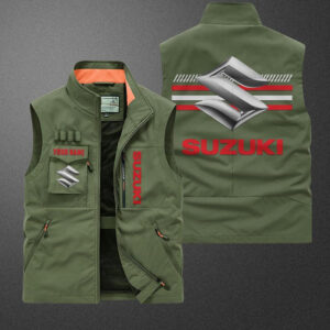 Sportswearmerch Suzuki Car Pocket Vest For Fan