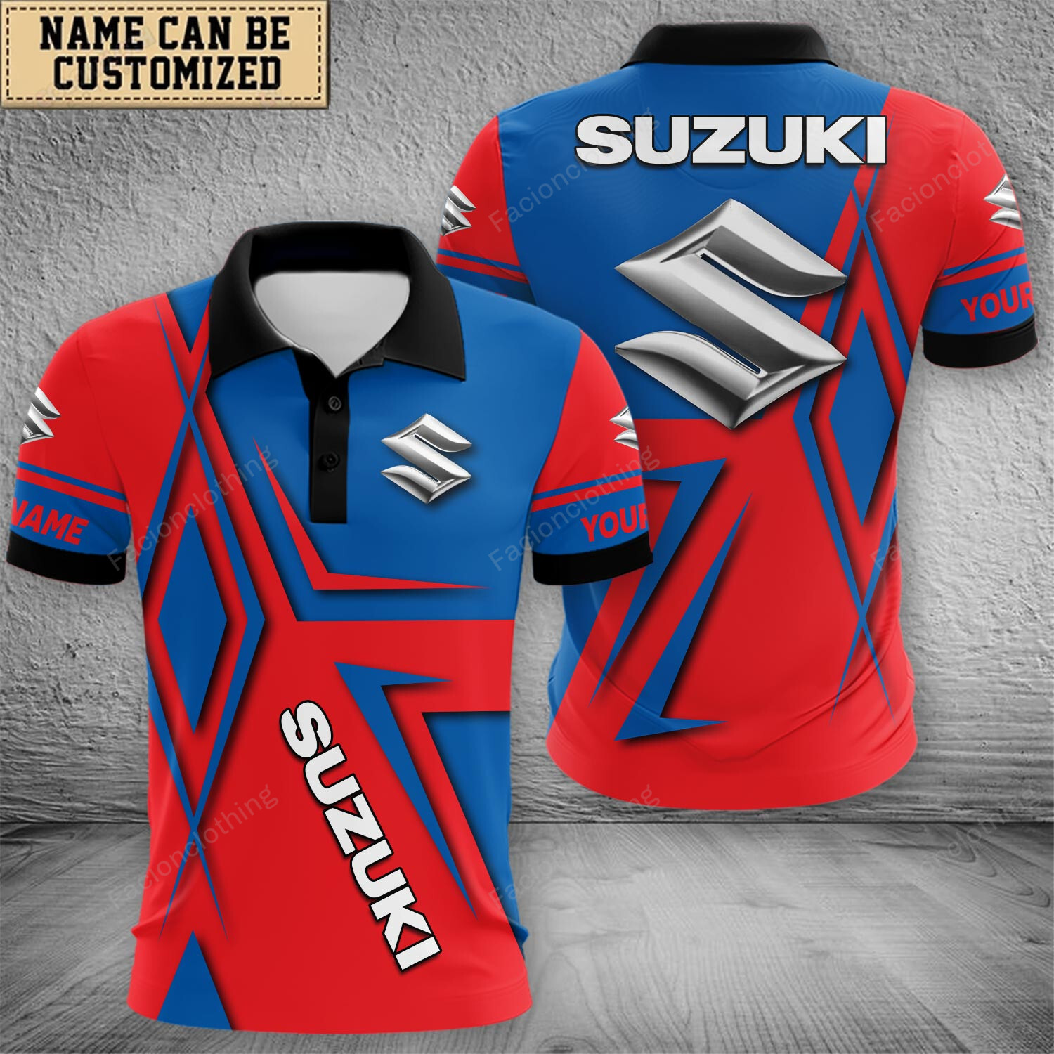 Sportswearmerch Suzuki Car Polo Shirt For Fan