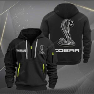 Sportswearmerch SVT Cobra Car Half Zip Hoodie For Fan