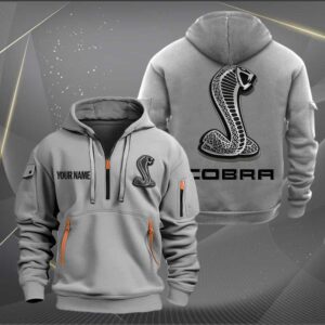 Sportswearmerch SVT Cobra Car Personalized Half Zip Hoodie For Fan