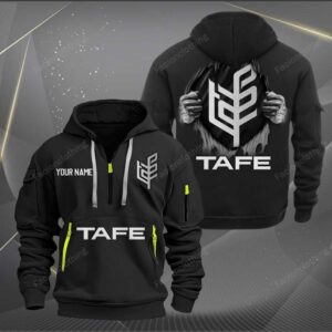 Sportswearmerch Tafe Car Personalized Half Zip Hoodie For Fan
