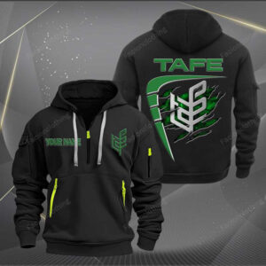 Sportswearmerch Tafe Tractor Personalized Half Zip Hoodie For Fan