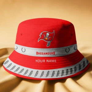 Sportswearmerch Tampa Bay Buccaneers NFL New Style Bucket Hat For Fans