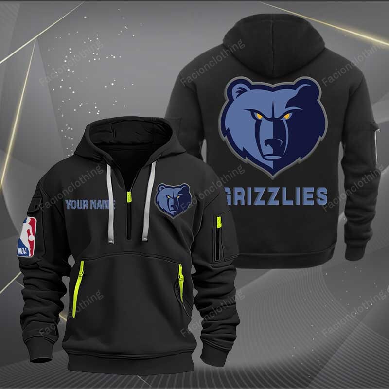 Sportswearmerch Tampa Bay Lightning NHL Personalized Half Zip Hoodie For Fan