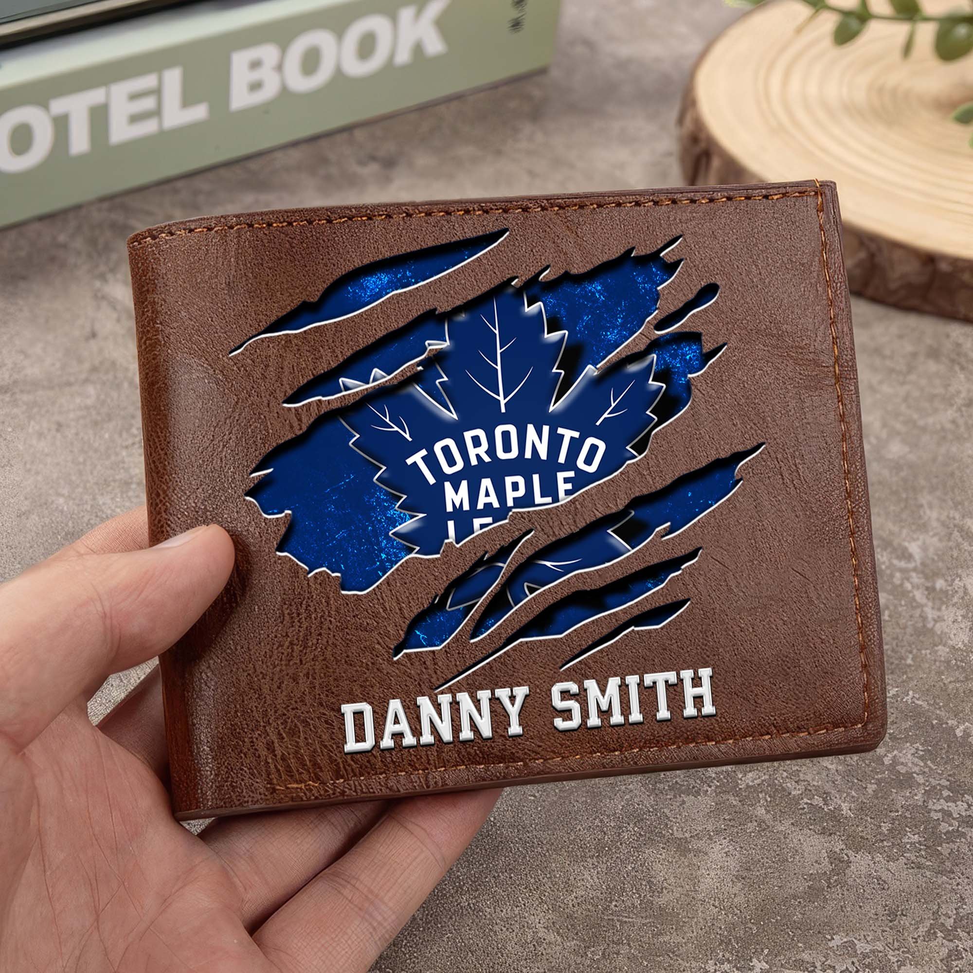 Sportswearmerch Tampa Bay NHL Lightning Folded Wallet For Fan