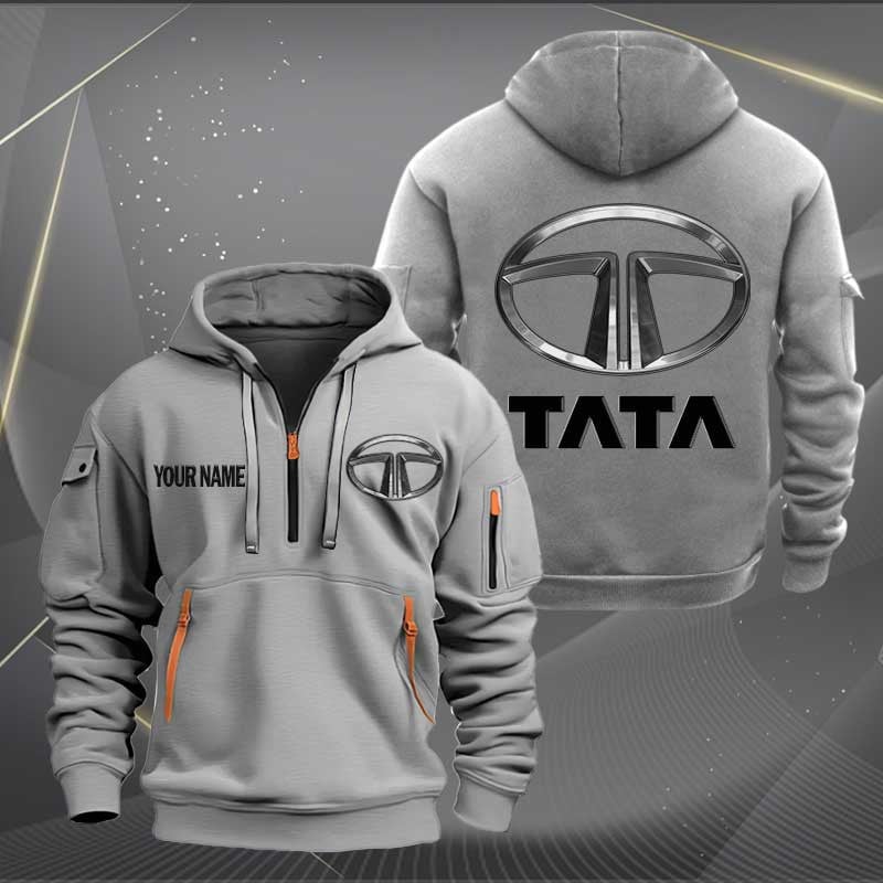 Sportswearmerch Tata Car Personalized Half Zip Hoodie For Fan