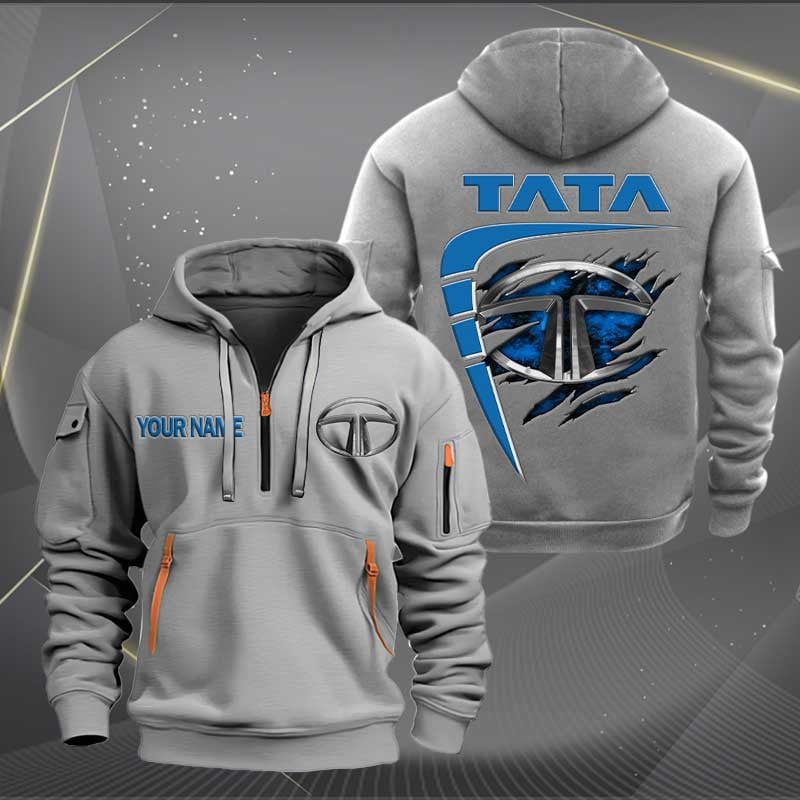 Sportswearmerch Tata Car Personalized Half Zip Hoodie For Fan