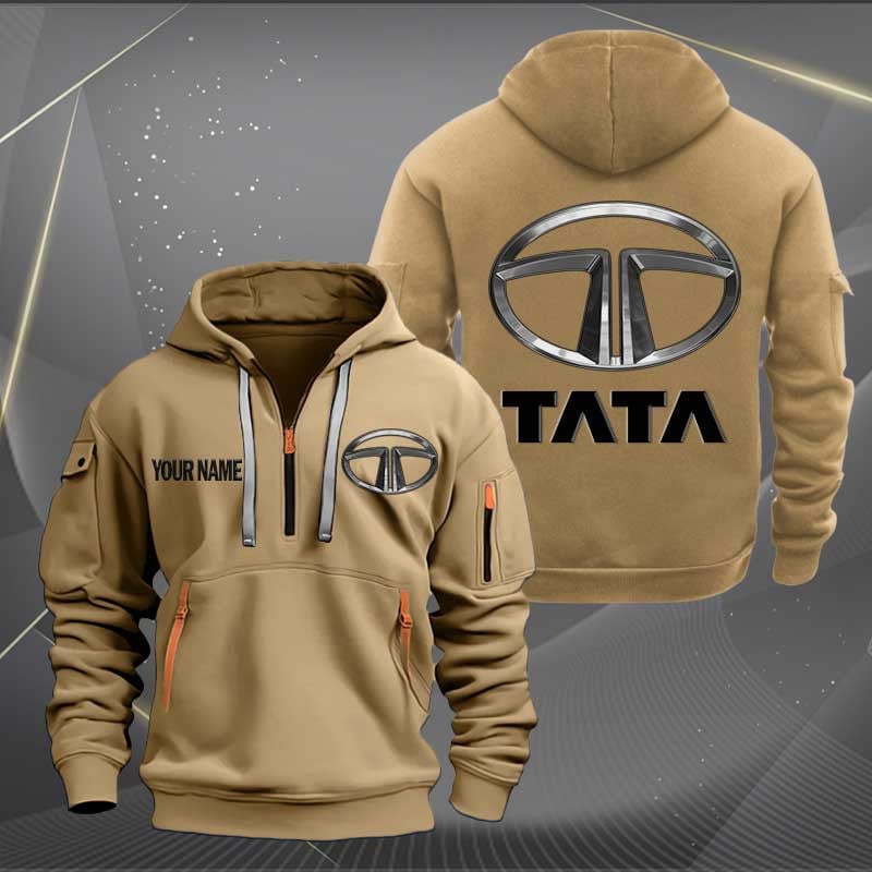 Sportswearmerch Tata Car Personalized Half Zip Hoodie For Fan