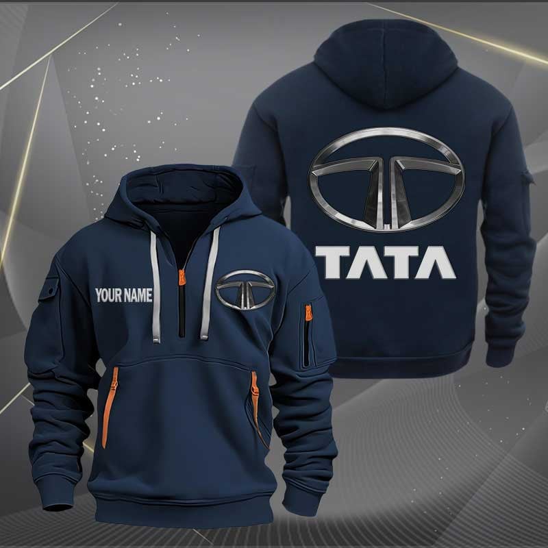 Sportswearmerch Tata Car Personalized Half Zip Hoodie For Fan
